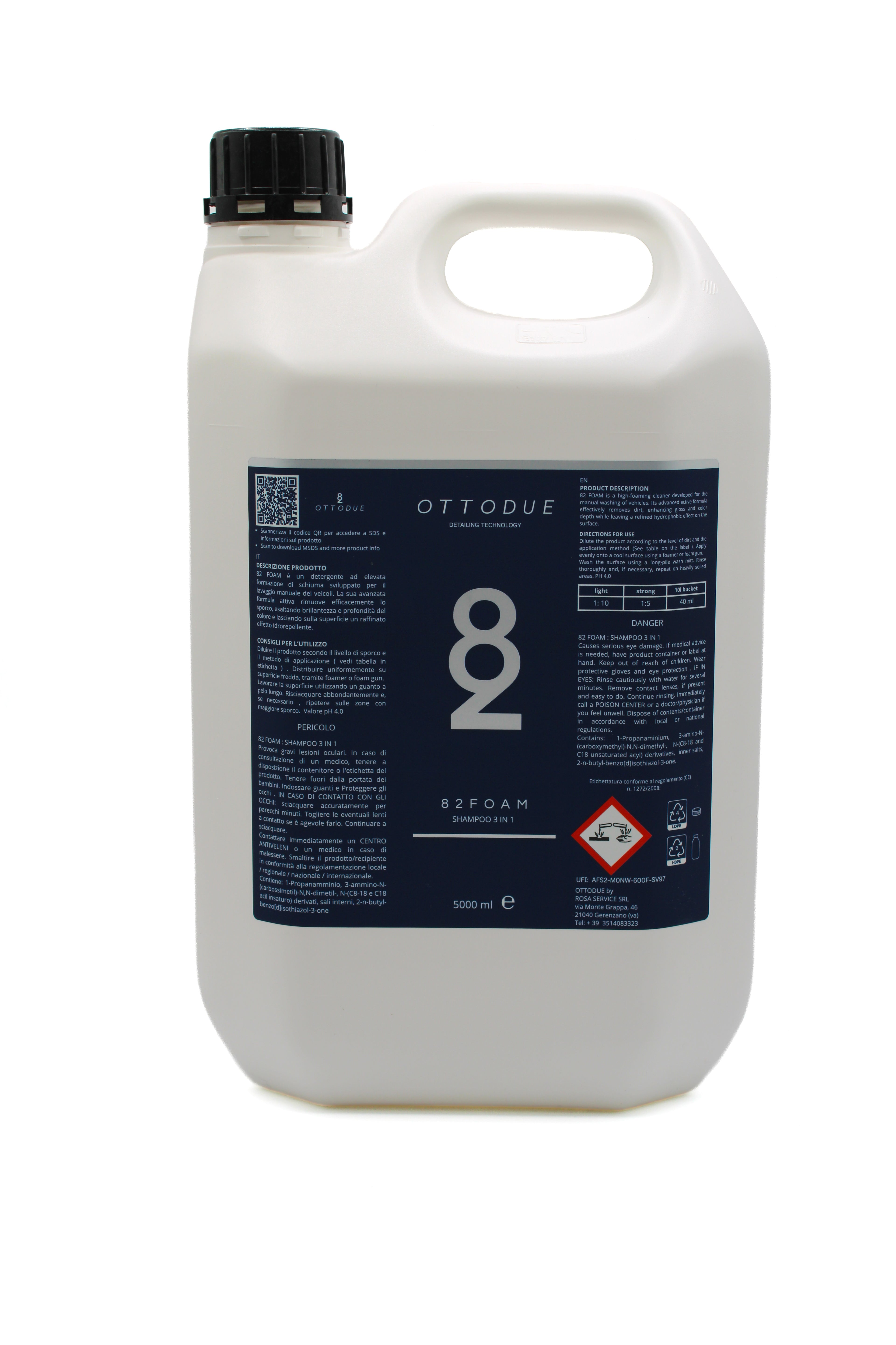 82 FOAM - Shampoo 3 in 1